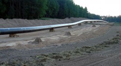 Pipeline im Bau