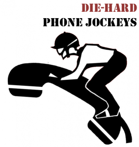 die-hard phone jockeys