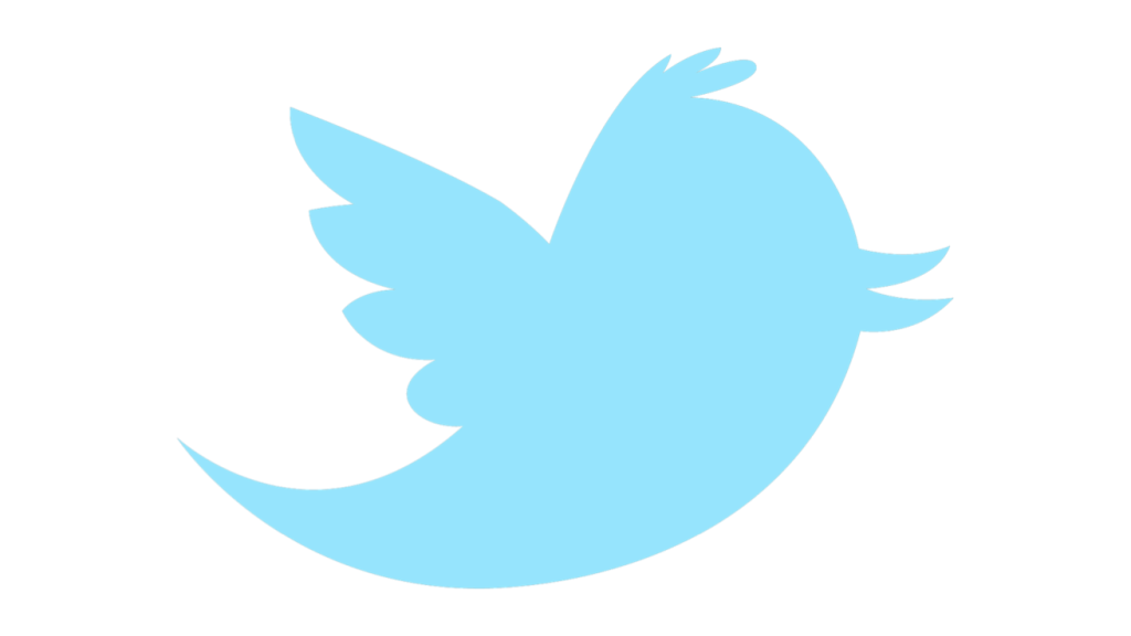 Twitter logo transparent
