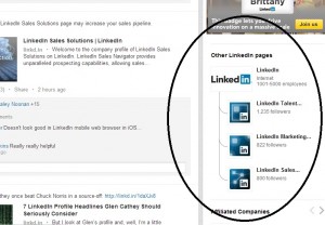 LinkedIn showcase pages
