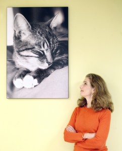 Jean Hoffman and Cat