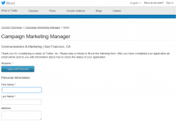 Campaign marketing manager