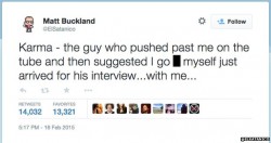 Buckland Tweet