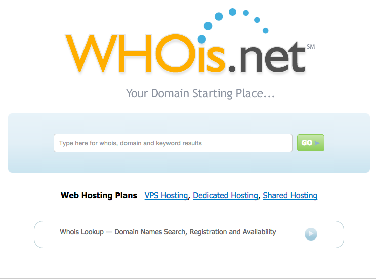 WHOIS Email, Email Address WHOIS
