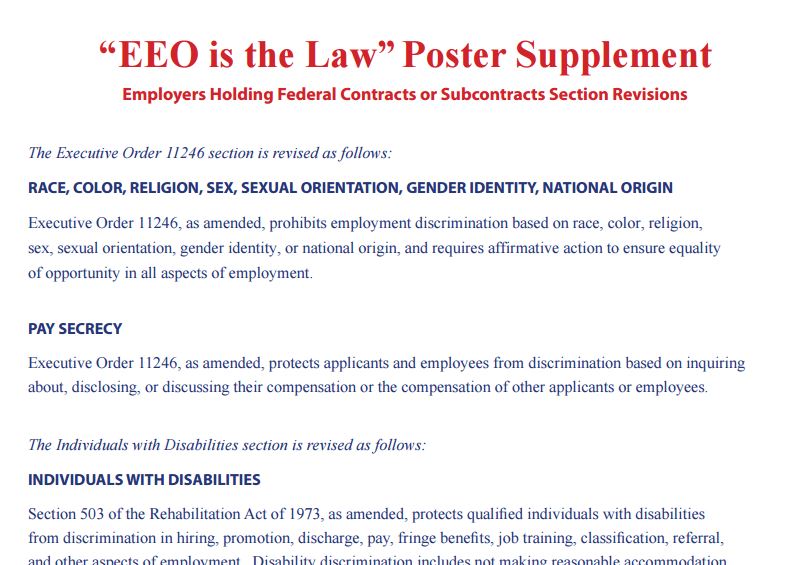 New Ofccp Pay Transparency Rules In Effect Ere 8996