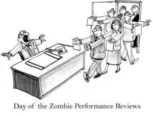 cartoon for performance reviews