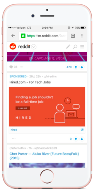 Hired.com on Reddit