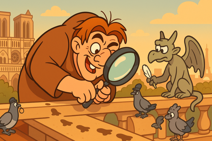 The Hunchback of Notre Dame tries sourcing